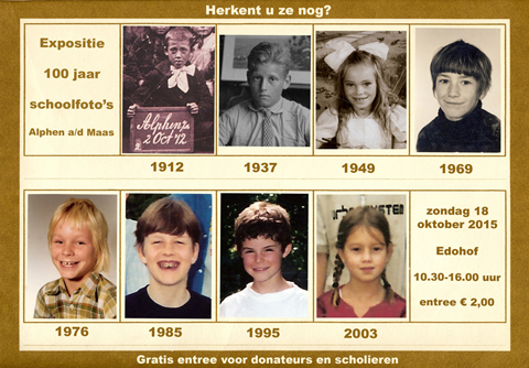 Expositie 100 jaar schoolfoto's