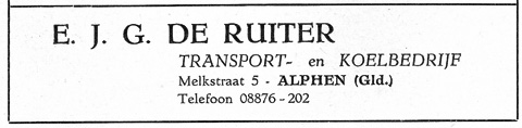 E.J.G. de Ruiter